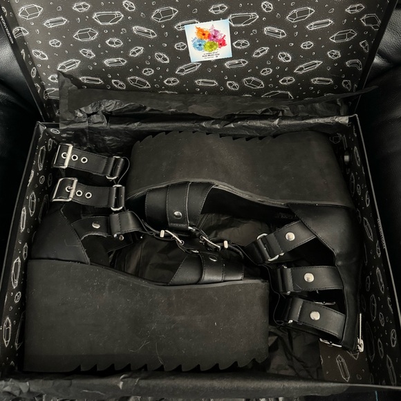 Killstar, Death Valley platform sandals - Picture 5 of 5